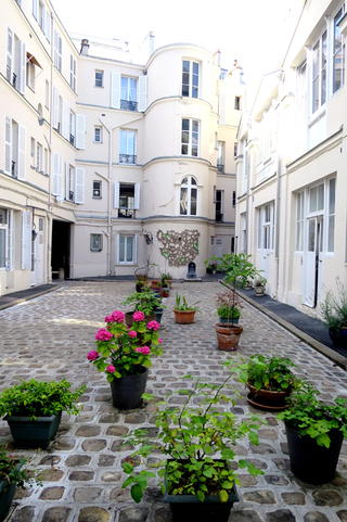 Vue de l'exposition " Maison de la mue" 
103, rue Vaugirard Paris 6eme  (juin 2017)