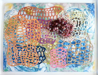 "June's garden" (2017)
68x53 (cm)